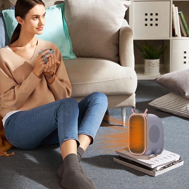 🔥 Zodiac Dragon Mini Desk Heater – 800W Portable Warm Air Fan