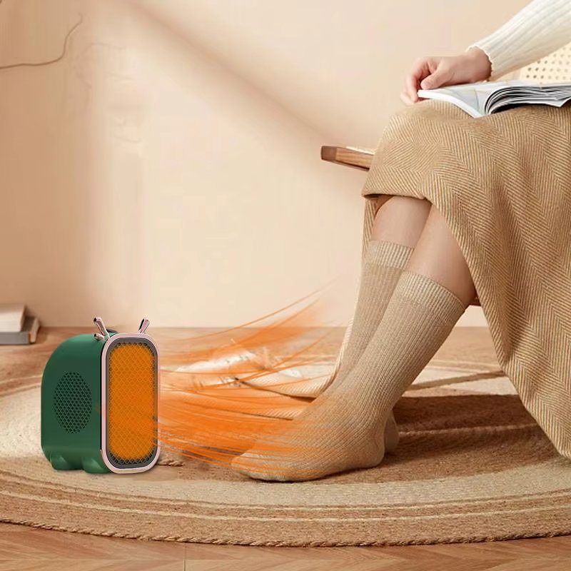 🔥 Zodiac Dragon Mini Desk Heater – 800W Portable Warm Air Fan