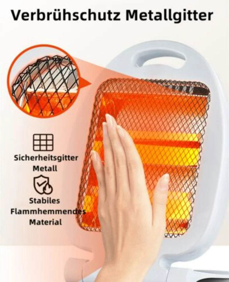 Electric Mini Fan Heater ⚡ Portable Home & Office Warm Air Heater – 600W